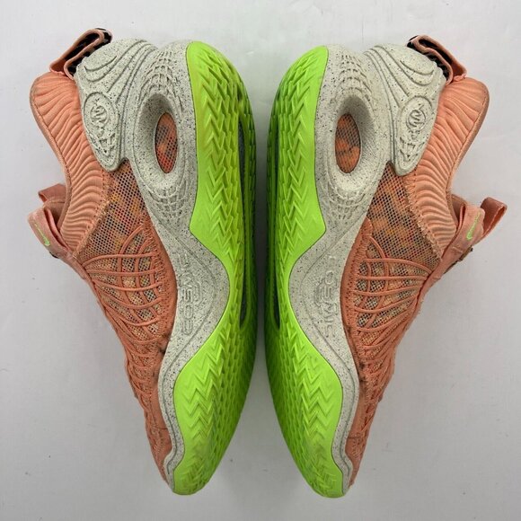 Nike Mens DA6725-800 Peach Cosmic Unity Pomegranate Size 7 Basketball Shoes - Picture 6 of 9